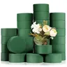 Schiuma floreale verde mattone rotondo in schiuma floreale da 15 pezzi blocchi di schiuma floreale