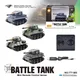 Fernbedienung kleiner Panzer ultra kleine Mini-RC-Crawler fahren Tiger gepanzertes Fahrzeug Militär