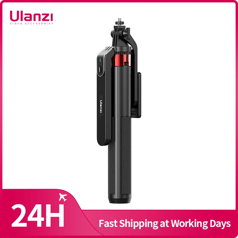 Ulanzi MA09 Smartphone Stativ Bluetooth Selfie Stick Desktop Stativ für iPhone 12 13 14 GoPro Karte Kamera Live-Streaming Video Image