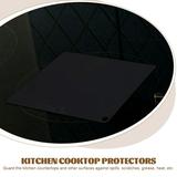 induction cooktop protector 2Pcs Household Induction Cooktop Pads Silicone Cooker Heat-resistant Mats Kitchen Cooktop Protectors