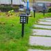 solar stake lights 5pcs Solar Powered Lawn Light Mini House Shaped Lights Garden Stake Light Outdoor Lights for Pathway Yard (Warm Light)