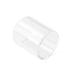 NUOLUX 28mm Glass Finger Slide Bar Electric Guitar Slides for Country Jazz Blues Acoustic Guitarra Strings Instrument Part Accessories R28 (White)