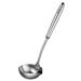 NUOLUX Stainless Steel Oil Filter Spoon Cooking Strainer Colander Hot Pot Soup Ladle