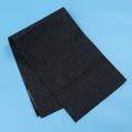 BBQ grill mat BBQ Oven Grill Mat Heat Resistant Non-Stick Barbecue Grill Sheet Oven Pan Polyester Pvc Liners Baking Pad Mat (127x76cm Black)