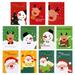 STOBOK 48pcs Christmas Cartoon Notebook Notepad Pocket Notebook for Kids Adults Festival Birthday Gifts Style Random (16pcs Santa Claus+16pcs Christmas Snowman+16pcs Christmas Deer Random Style)