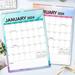 RKZDSR 18-Month Desk Calendar and Wall Calendar Combo: January 2024 to June 2025