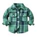 Eashery Boys Windbreaker Jacket Baby and Toddler Boys Zip-Up Hoodies Baby Boys Girls Top Toddler Boy Jackets (Green 4-5 Years)