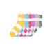 MOPAS Women s 6 Pairs Winter Cozy Slipper Fuzzy Soft Socks [Pattern: Stripe-1(Non-Skid)]