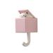 Hxoliqit Cute Hooks Powerful Punch Hanging Hook Hook Animals(Pink) Storage Shelf Household Essentials