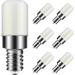 E12 LED Bulb 3W - Equivalent to 25W C7 Replacement Bulbs - Frosted Type B Candelabra Base - 120V - Daylight White 6000K