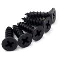 CintBllTer Oil Rubbed Bronze Wood Screws for Hinges 9 x 3/4 Inch - Fly Cut for Self Drilling - Bulk Case 600 Count