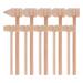 TOYMYTOY 10pcs Children Toy Hammers Mini Mallets Small Hammers Creative Wood Hammer