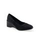 Wide Width Women's Airlie Pump by Aerosoles in Black Stretch (Size 10 W)