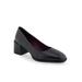 Women's Alae Pump by Aerosoles in Black Leather (Size 10 M)