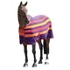 Tempest Original Newmarket Standard-Neck Horse Fleece Rug Purple/yellow/red (6)