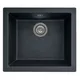 Cooke & Lewis Ising Black Resin 1 Bowl Composite Sink 500mm X 500mm