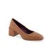 Women's Alae Pump by Aerosoles in Tan Leather (Size 7 M)