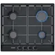 Bosch Pcp616B90E (W)58.2Cm Gas Hob - Black