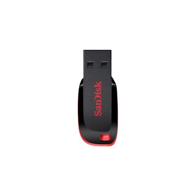 SanDisk Cruzer Blade USB-Flash-Laufwerk 32 GB USB 2.0 Schwarz Rot