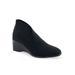 Women's Anini Bootie by Aerosoles in Black Elastic (Size 5 1/2 M)