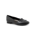 Women's Greyson Flat by Trotters in Black Patent (Size 7 1/2 M)