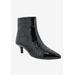 Women's Vegas Bootie by Bellini in Black Croc Combo (Size 9 M)