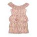 Rachael and Chloe Kids Dress: Pink Floral Skirts & Dresses - Size 12