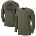 Men's Nike Olive Clemson Tigers Military Pack Long Sleeve T-Shirt
