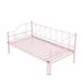 Red Barrel Studio® Tami Bed in Pink | 36.8 H x 42.9 W x 78.7 D in | Wayfair 71CD7C5B5CB148729CC8FB9A39432691