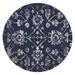 Blue/White 0.08 in Area Rug - NAHLA NAVY Laundry Mat By East Urban Home Polyester | 0.08 D in | Wayfair 6FF6DB82849A479E8154A155965E2C4F