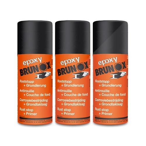 Brunox 3x 150 ml Epoxy Spray Rostumwandler [Hersteller-Nr. BR0,15EP]