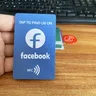NFC Tap card Facebook Social Media NFC-Enabled Google Reviews Cards Boost Your Business