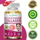 Multi Collagen & Glutathione Biotin Supplement for Skin Hair Bone Health Support with Vitamin A D