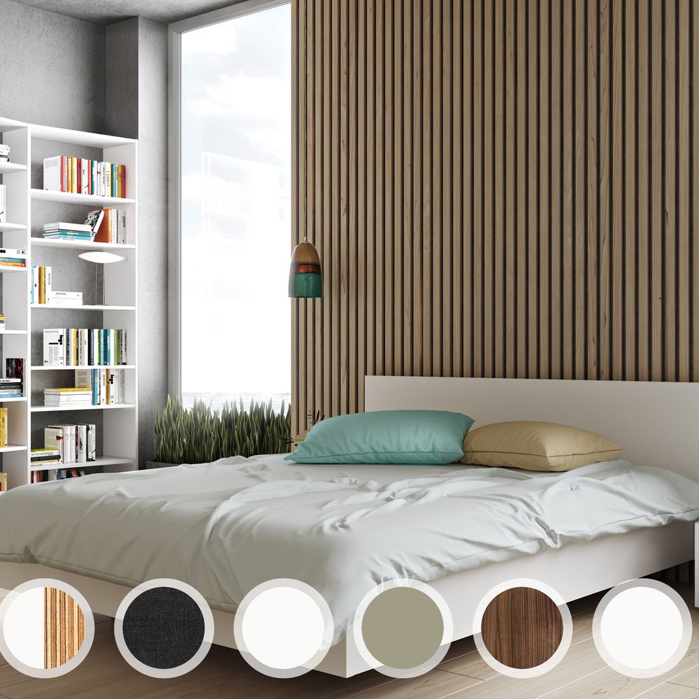 TemaHome »Float« Bett Weiß 180x200 cm / mit Lattenrost