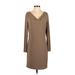 Calvin Klein Cocktail Dress: Brown Dresses - Women's Size 4