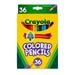 Crayola Colored Pencils 36ct Kids Pencils Set Art Supplies Great for Coloring Books Classroom Pencils Nontoxic 3+