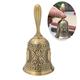 restaurant reception bell Zinc Alloy Service Bell Bar Restaurant Call Bells Reception Service Bell Metal Hand Bell Craft Home Ornaments