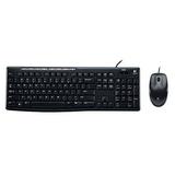 Logitech Media Combo MK200 Full-Size Keyboard and High-Definition Optical Mouse (920-002714)