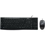 Logitech MK200 Media Combo - Keyboard and Mouse Combo -1000dpi (920-002714)