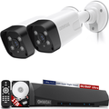 ã€Š2 Way Audio & 100 ft Night Visionã€‹4K Ultra 8.0MP POE Security Camera System 8MP POE Camera System Video Surveillance Systems Wired Outdoor Cameras Outdoor Video Security Camera System