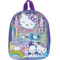 Hello Kitty - Townley Girl Makeup Filled Backpack Multi-Color Cosmetic Set for Girls Ages 3+