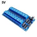 DC 5V12V 16 Channel Relay Module Relay optocoupler Power Relays Control Board 5V