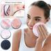 QIPOPIQ Clearance Powder Puffs Powder Puffs Remover Pads Reusable Makeup Microfiber Cloth Pads Remover Towel Face Cleansing Makeup Round Makeup Remover Pads For Heavy Makeup & Masks
