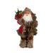 Santa Claus Figure Standing Traditional Red Santa Claus Figure