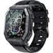 for Samsung Galaxy Note20 Military Smart Watch for Men (Answer/Make Call) 1.85in HD Outdoor Tactical Sports Rugged Smartwatch Fitness Tracker Watch with Heart Rate Blood Pressure Sleep Monitor