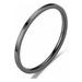 KIHOUT Deals Temperament Versatile 2MM Thin Titanium Steel Ring Female Fashion Plain Ring Tail Ring Jewelry