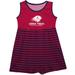 Girls Infant Vive La Fete Red Utah Tech Trailblazers Striped Tank Top Dress