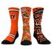 Unisex Rock Em Socks Cincinnati Bengals Fan Favorite Three-Pack Crew Sock Set