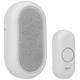 Byron DBY-23562BS 200m 90DB Plug-In Doorbell - Single, White