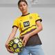 PUMA Borussia Dortmund 23/24 Women's Home Jersey, Cyber Yellow/Black, size Large